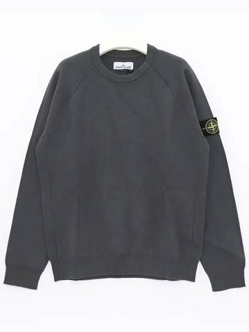 STONE ISLAND DoubleFace Soft Cotton Yarn Crew Neck Knit Loose Fit Pullover 7915527A6 V0062 133075341 [P]