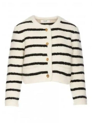 CELINE Streifen Cropped Cardigan 135426131 [P]