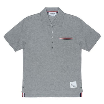 Thom Browne Pocket Trimming Short Sleeve Polo Shirt MJP022A 01455 055 142313624 [P]