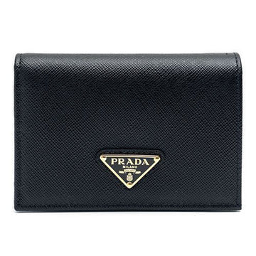 Prada Saffiano Triangle Logo Wallet 142600183 [P]