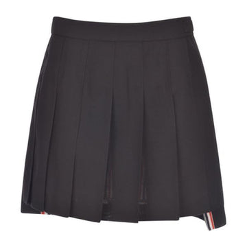 Thom Browne Wool Fresco Pleated Mini Skirt 135803803 [P]