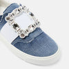 ROGER VIVIER STRUCK-SNEAKER aus Denim 159052984 [P]