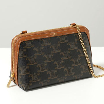 Celine Clutch with Chain in Canvas (10E382CBX 04LU) 149479082 [P]