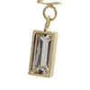 Saint Laurent 26FW Metal Rhinestone CASSANDRE Single Earring 159053988 [P]