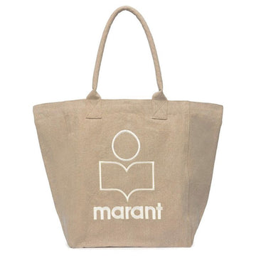Isabel Marant 25FW YENKY Logo Embroidered Tote Bag Beige PM0001FA A1X19M 90BE 148207957 [P]