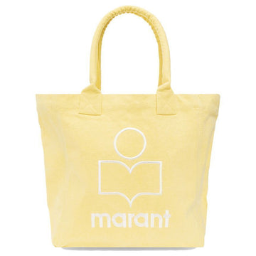 ISABEL MARANT YENKY ロゴ刺繍 スモール トートバッグ ライトイエロー PM0002FA A1X19M 10LY 132770833 [P]