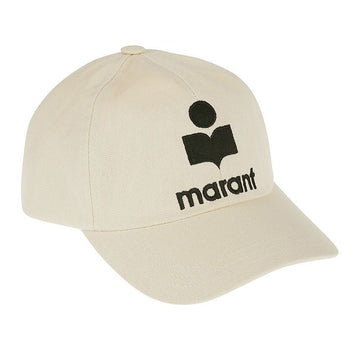ISABEL MARANT TYRON Cap in Ecru Schwarz CQ001XFA A1C09A ECBK 44655812 [P]