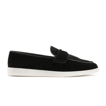 PRADA Suede Loafer mit Dreieckslogo 156179961 [P]