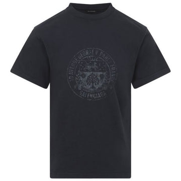 BALENCIAGA ヴィンテージプリントスタンダードフィットTシャツ 156570318 [P]