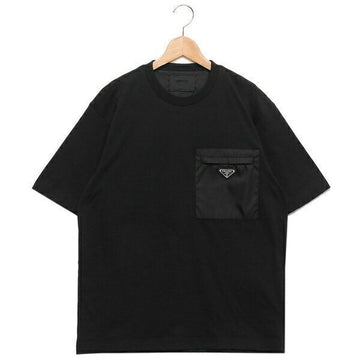 Prada Nylon Pocket Cotton T-Shirt 153560415 [P]