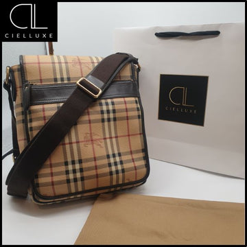 BURBERRY Check-Messengerbag mit Wardoor 159059522 [P]