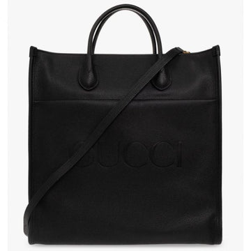 GUCCI Logo Medium Tote Bag (674850 0E8IG 1000) 148201990 [P]