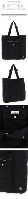 Stone Island Nylon Metal Tote Bag Black 159063383 [P]