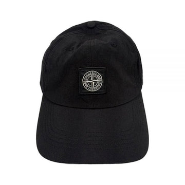 STONE ISLAND Nylon-Basecap mit Logo-Patch in Schwarz L1S15 9100001 S0323 V0029 159063385 [P]