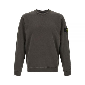 STONE ISLAND 22SS Patch Double Neck Malfile Fleece Sweatshirt Charcoal L1S15 6100034 S0060 V0165 159063396 [P]