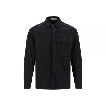 STONE ISLAND Wappen Patch Shirtjacke Schwarz L1S15 1200013 S0A10 V0029 159063401 [P]