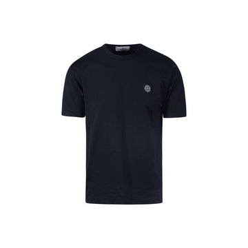 Stone Island Logo Patch T-shirt Navy 159063425 [P]
