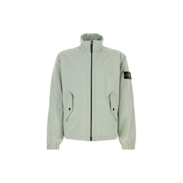 STONE ISLAND Wappen-Patch Light Soft Shell R Jacke Sage Green 26SS 159063427 [P]
