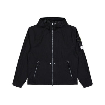 STONE ISLAND Wappen Nylon-Metall-Wattierte Jacke Schwarz 26SS 159063426 [P]