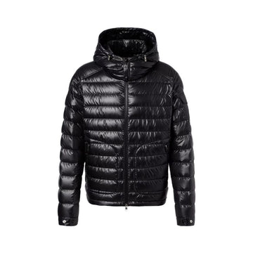 Moncler LAUROS Logo Patch Lightweight Padded Jacket Black 1A001 02 595ZJ 999 159063961 [P]
