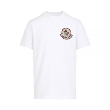 MONCLER Big Logo Print T-Shirt White 8C000 34 89B8U 00A 159063970 [P]