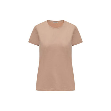 Moncler Logo Patch Round Neck Short Sleeve T-Shirt Pink 8C732 00 V8058 51J 159063980 [P]