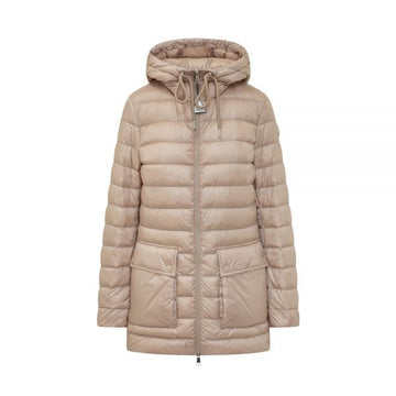 MONCLER JASMIN Logo-Patch Daunenjacke Beige 159063988 [P]