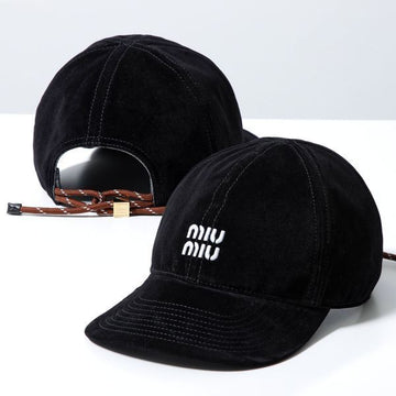 MIU MIU ベロア野球帽 153860255 [P]