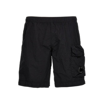 CP Company 26SS Lens Wappen Boxer Shorts Black 20CMBW265A 006252G 999 159064443 [P]