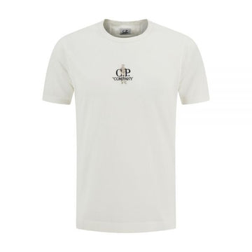 CP COMPANY セーラー ロゴ エンボス プリント Tシャツ 159064471 [P]