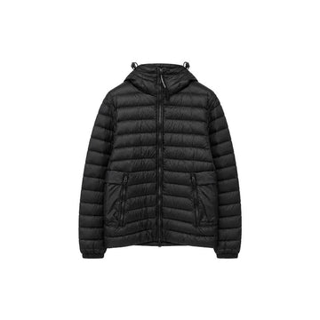 CP Company Lightweight Padded Jacket with Goggles Lens and Shell Hood Black 159064485 [P]