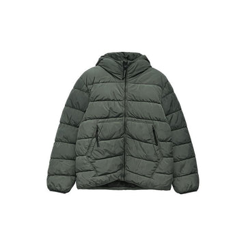 CP COMPANY Goggle Lens Chrome R Garment Dyeing Padded Jacket Castor Gray 21CMOW011A 005904G 950 159064490 [P]