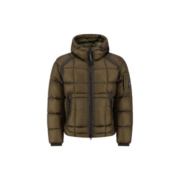 CP COMPANY Shell-Padding-Jacke mit Linsen-Patch in Ivy Green 21CMOW702A 110416A 683 159064491 [P]