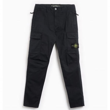 Stone Island Supima® Cotton Twill Stretch-TC Cargo Pants - Regular Tapered Fit 811530410 V0020 103028399 [P]