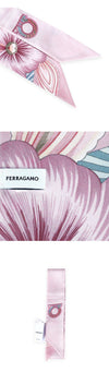 SALVATORE FERRAGAMO ブレザープリントシルクスカーフ 153568791 [P]