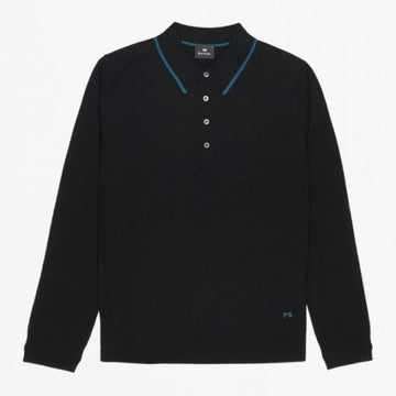 Paul Smith MENS SWEATER LS POLO PS EMBROIDERY (M2R 204Y L21861 79) 131630262 [P]