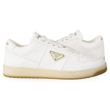 PRADA Herren Downtown Napa Leder Sneaker (Elfenbein) 2EE364 D001 038 F0304 155778721 [P]