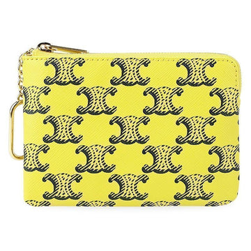 CELINE トリオンフ キャンバス キーリング コイン 財布 155331134 [P]