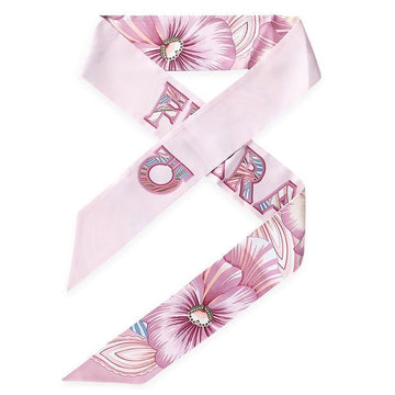 SALVATORE FERRAGAMO Foulard aus Seide mit Breza-Druck für Damen (Rosa) 321247 789964 153568791 [P]