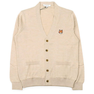 MAISON KITSUNE Herren Fox Head Merino Regular Cardigan 156157896 [P]