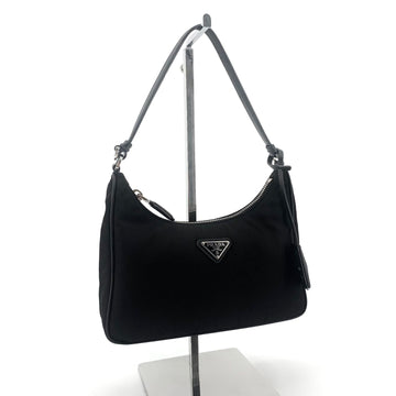 Prada Saffiano Trimming Nylon Hobo Bag 1NE204 159072119 [P]