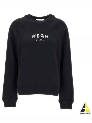 MSGM ブラッシュドロゴスウェットシャツ 133040191 [P]