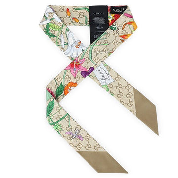 Gucci Women's Flower Printed Silk Scarf 159070753 [P]