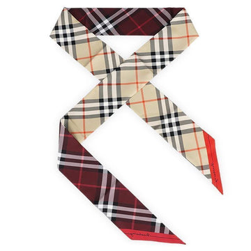 Burberry Women's Contrast Check Silk Scarf 159071334 [P]