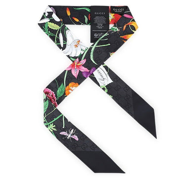 Gucci Women's Flower Printed Silk Scarf 159070755 [P]