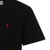 AMI Small Heart Logo Black T-Shirt 152194986 [P]
