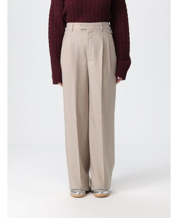 AMI Wool High Waist Wide Pants 151054962 [P]