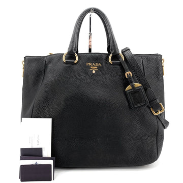 Prada Vitello Daino Tote Bag Shoulder Bag BN2522 159076181 [P]