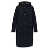 Burberry 24FW Logo Patch Two-Pocket Diamond Long Quilted Jacket Black 8096919 118709481 [P]