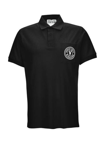 VERSACE Besticktes VEmblem Polo-Shirt 78GAGT01 CJ01T 899 151103968 [P]